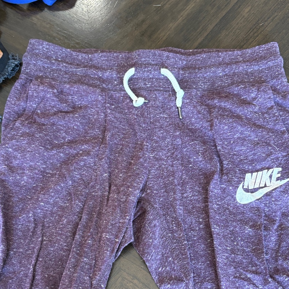 Nike Women's Heathered Purple Joggers